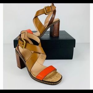 Coach Mandy heels 8.5 authentic